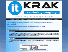Tablet Screenshot of it-krak.pl